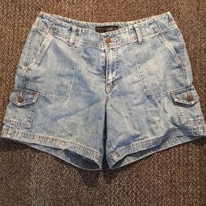 High Waist Denim Shorts